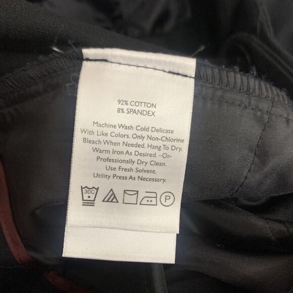 Eddie Bauer Pants Womens 20W Black StayShape Twill Curvy Fit Dress Work NWT - Picture 9 of 9